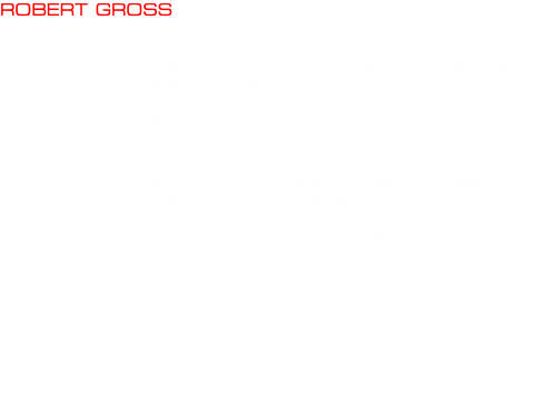 Robert Gross 1978 - 1983 Bauzeichnerlehre, Bautechniker, staatl. geprüfter Bauleiter Fachakademie 1985 – 1988 Architekturstudium in München 1988 Diplom an der Fachhochschule München 1989 - 1991 freie Mitarbeit im Architekturbüro Ruhstorfer verschiedene Hochbauprojekte LPH 1-9 seit 1991 eigenes Büro + Eintragung in die Architektenkammer 1991 – 1994 Zusammenarbeit mit K.H. Gollwitzer seit 1994 projektbezogene Zusammenarbeit mit Ursula Schmid 